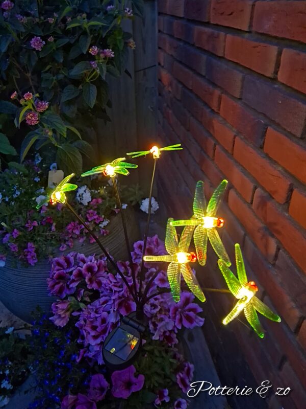 Solar tuinsteker libelle - Afbeelding 4