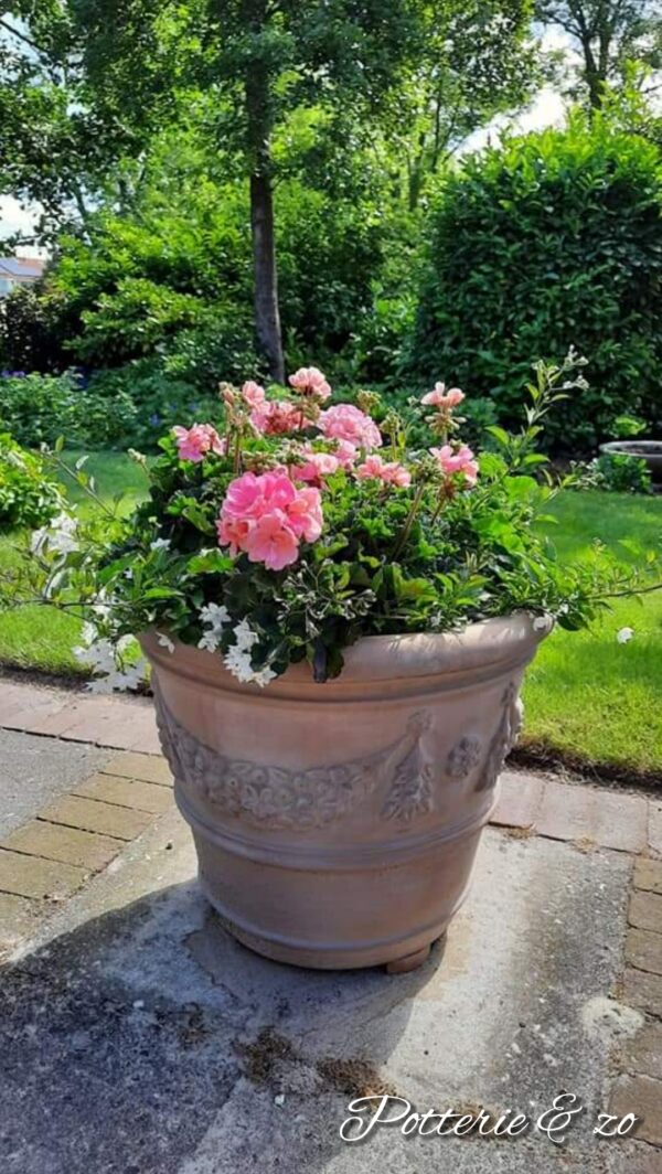 3 delige terracotta set "Florentine"