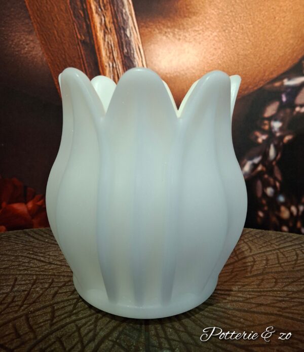 Tulpen ledkaars wit - Afbeelding 4