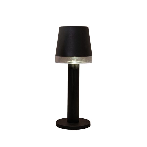 Solar tafellamp zwart - Afbeelding 4