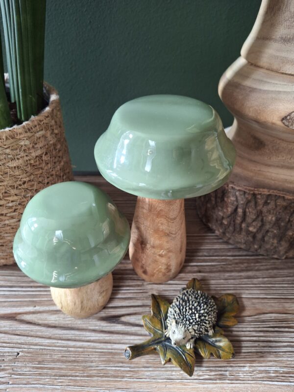 Paddenstoelen mangohout " groen " - Afbeelding 4