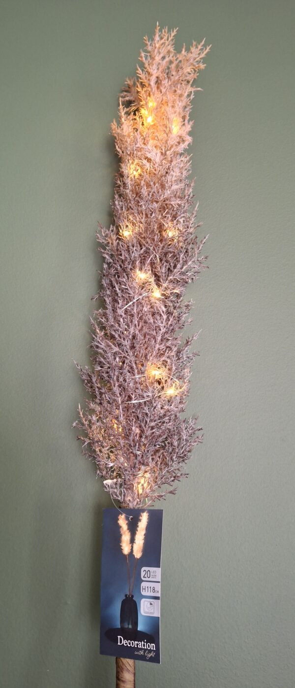 Led pluim met verlichting 118 cm - Afbeelding 6