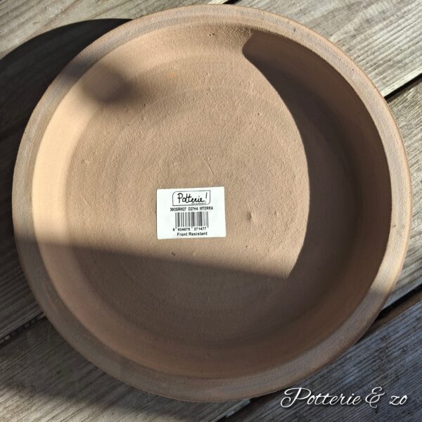 Terracotta onderborden / schalen